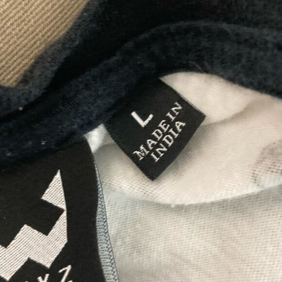 WXYZ Men's Graphic Print T-Shirt White Size‎ L Short Sleeve Crew Neck Summer Top - Picture 5 of 10